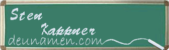 Sten Kappner Visitenkarte